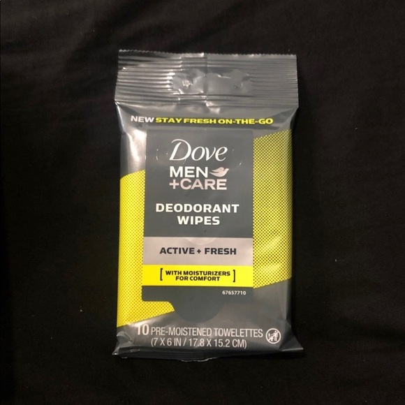Dove Men + Care Deodorant Wipes 80 Count - Picture 2 of 4